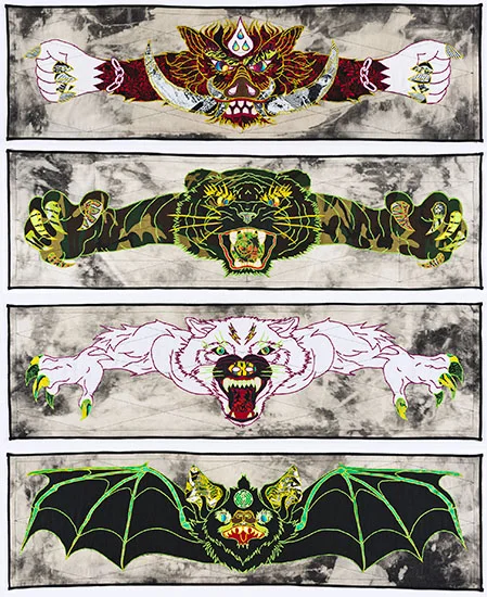 Raging Boar, Charge!, Ghost Wolf, Blessed Black Wing