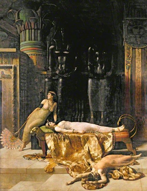 The Death of Cleopatra , Painting by John Maler