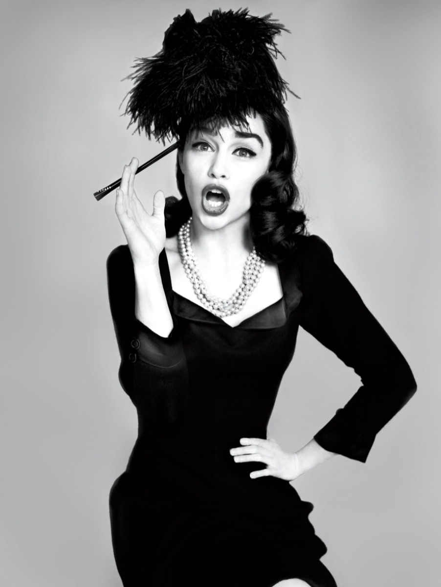 Emilia Clarke as Holly Golightly in Breakfast at Tiffany's musical on Broadway!