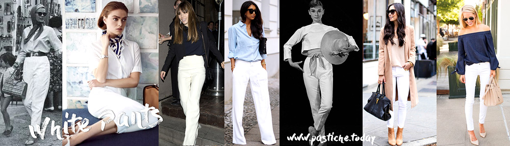 White Pants. Style Essentials by Ulia Ali from pastiche.today blog. Azerbaijani blogger living in NYC