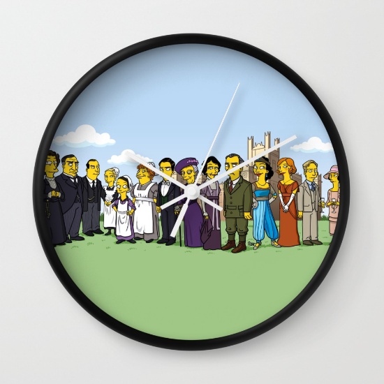 downton abbey clock