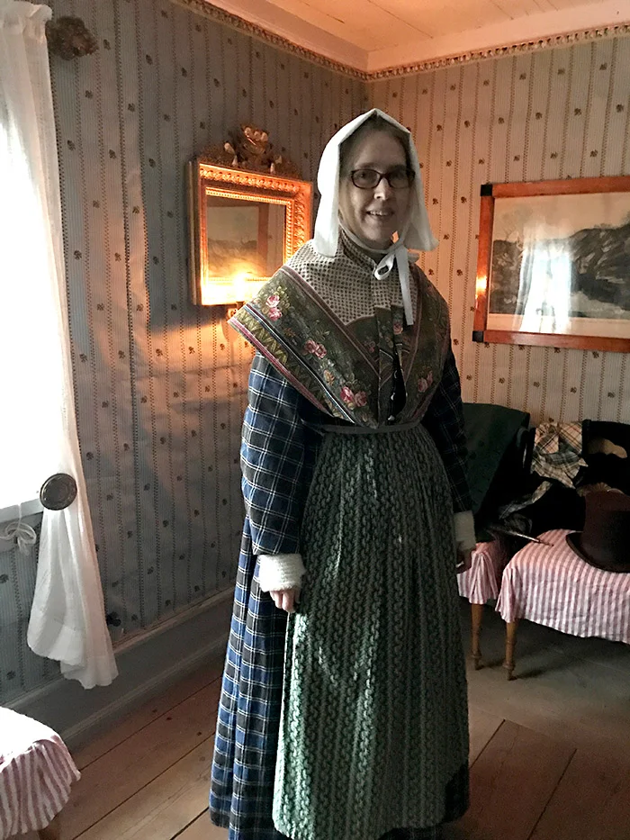 Period costumes in Skansen, Sweden.