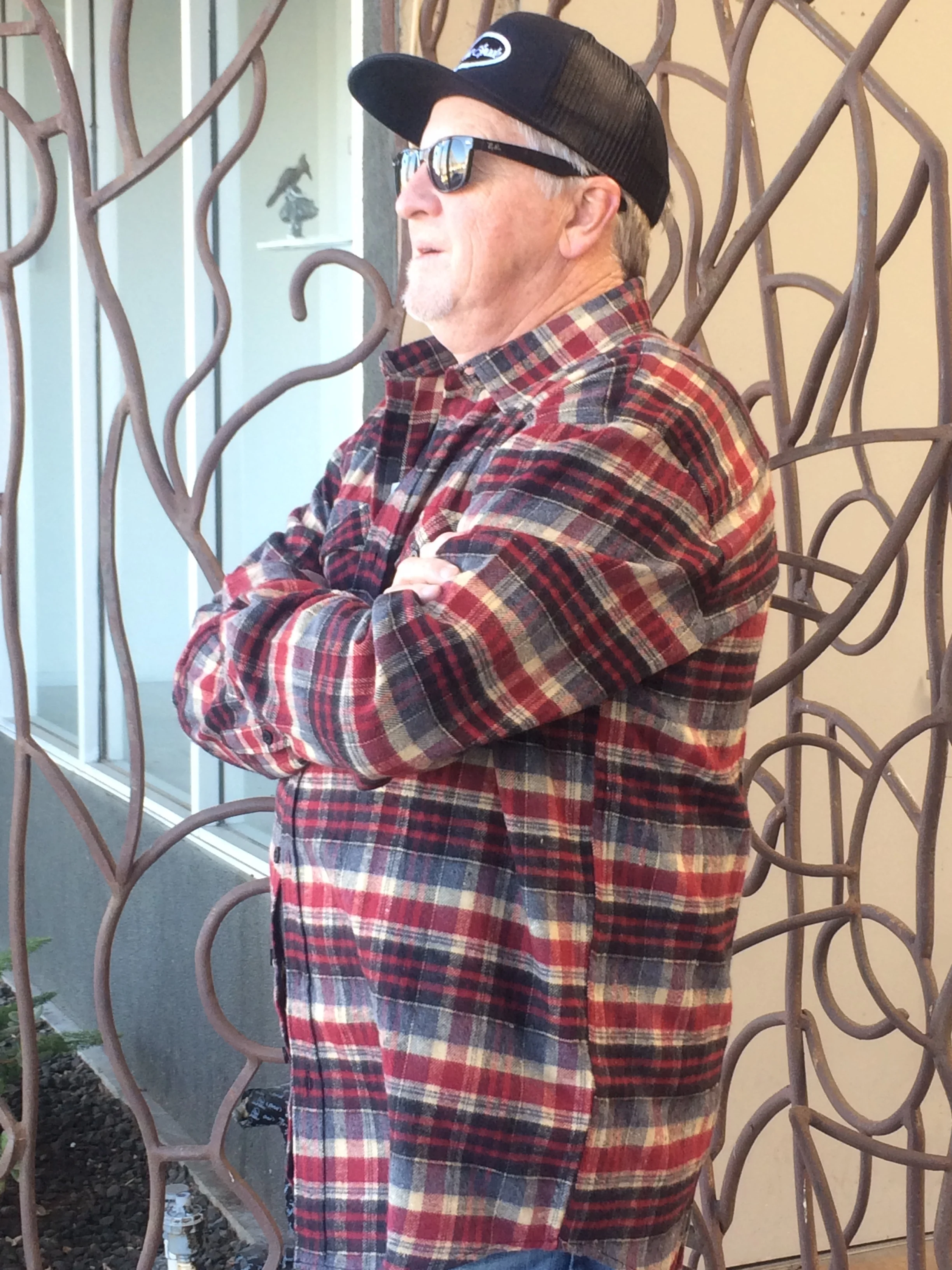 Bobby Spade Flannel Burgundy