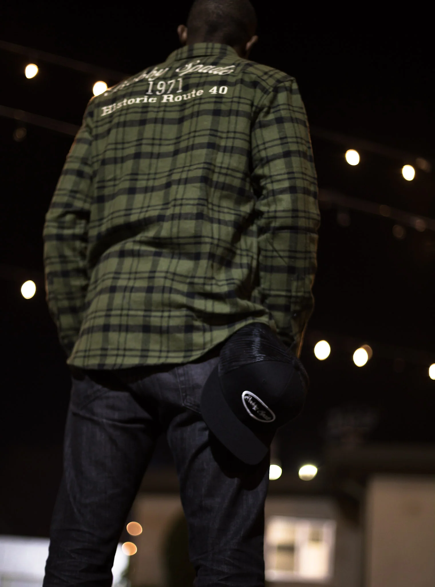 Bobby Spade Flannel Oilve / Black