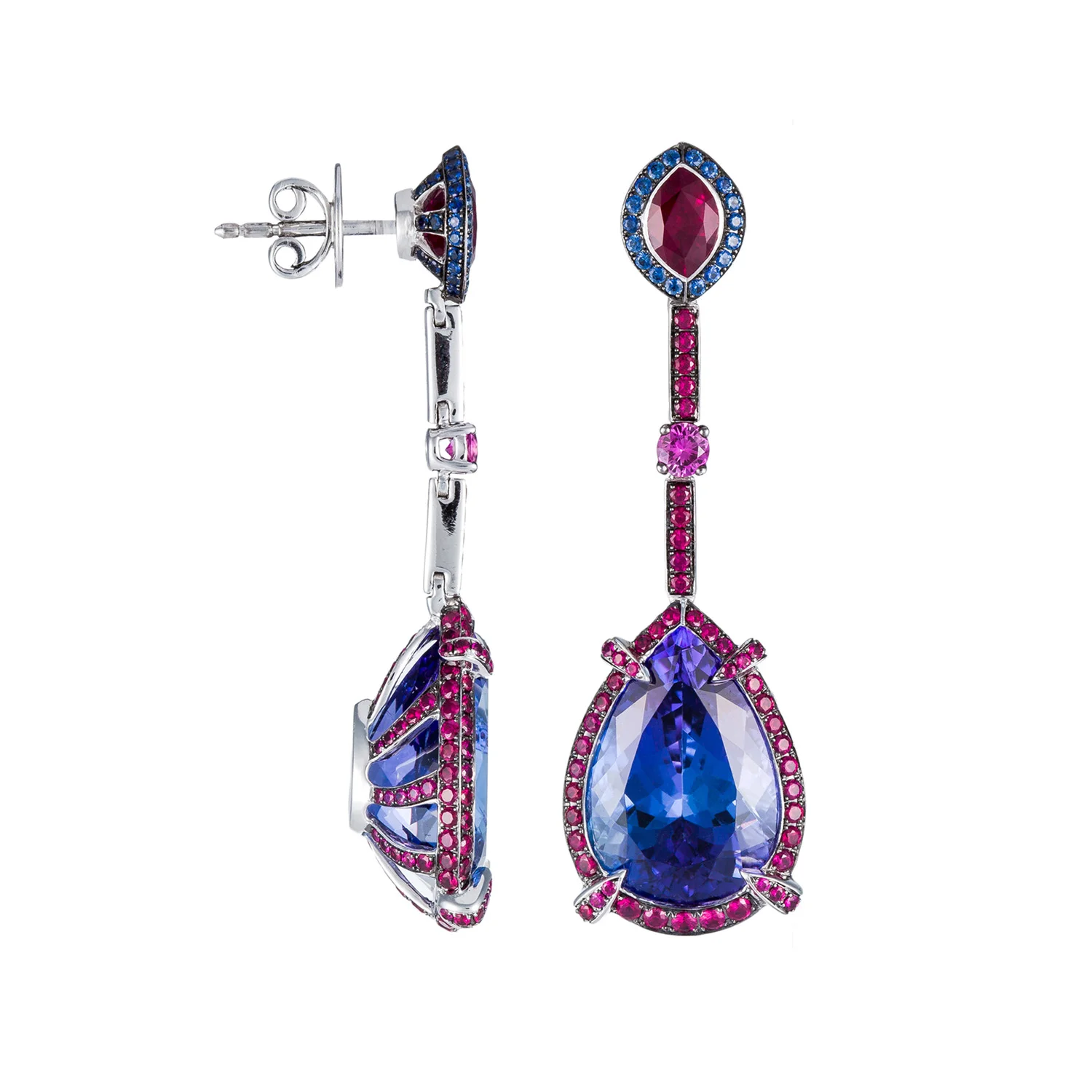 gemstone earrings