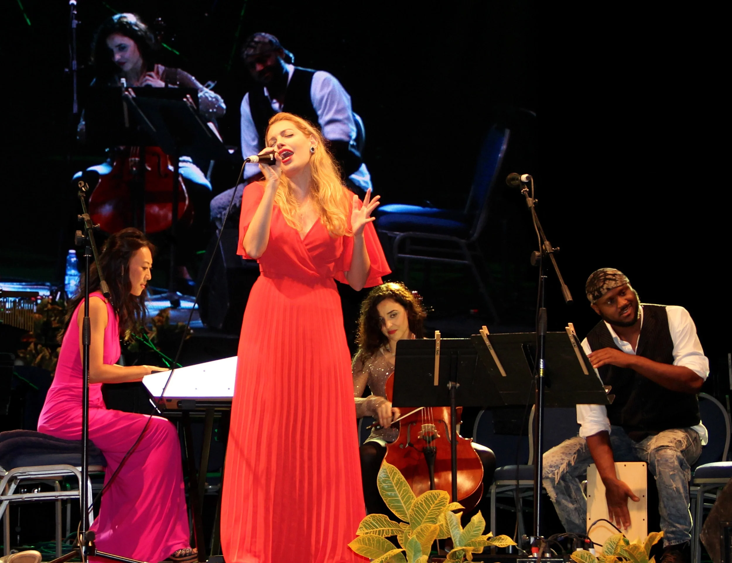Dalal live at the Barbados Music Festival