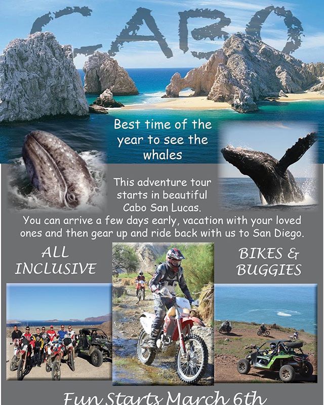 Come join us March 6th in Cabo