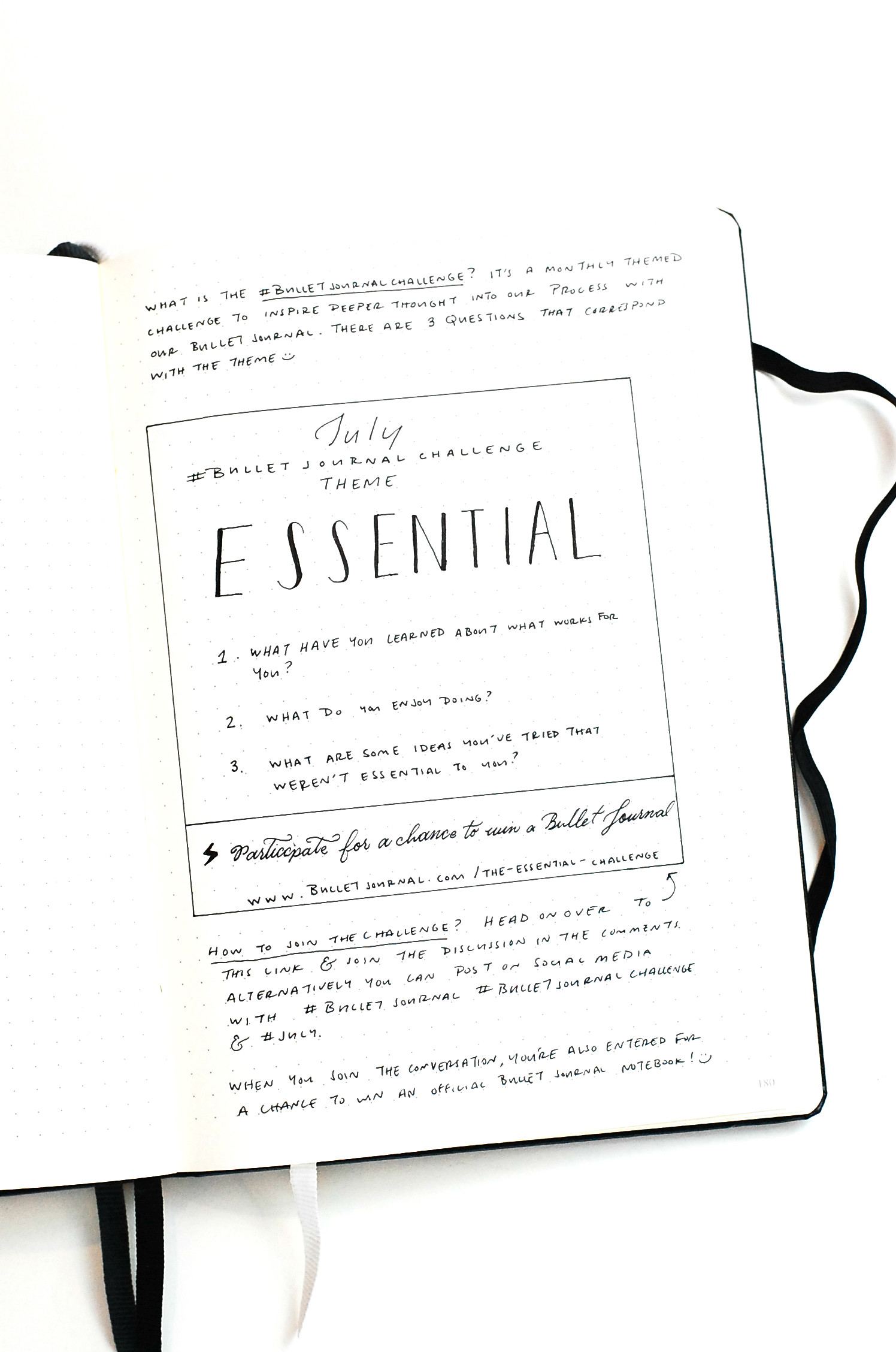 #BulletJournalChallenge July