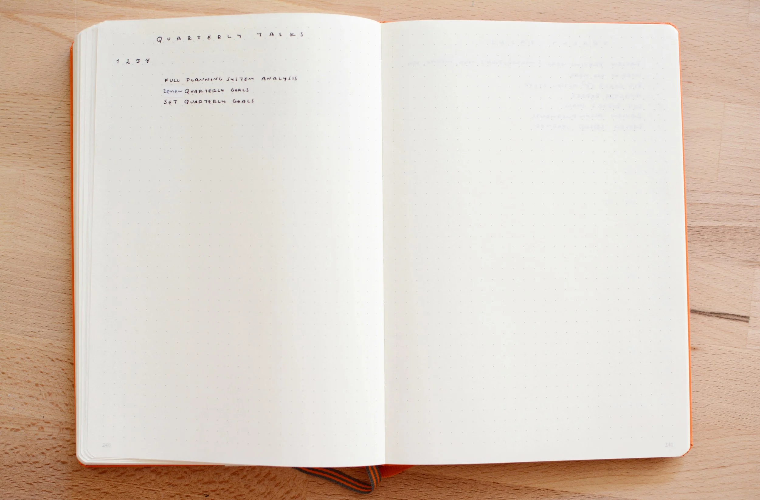 Quarterly recurring tasks Collection