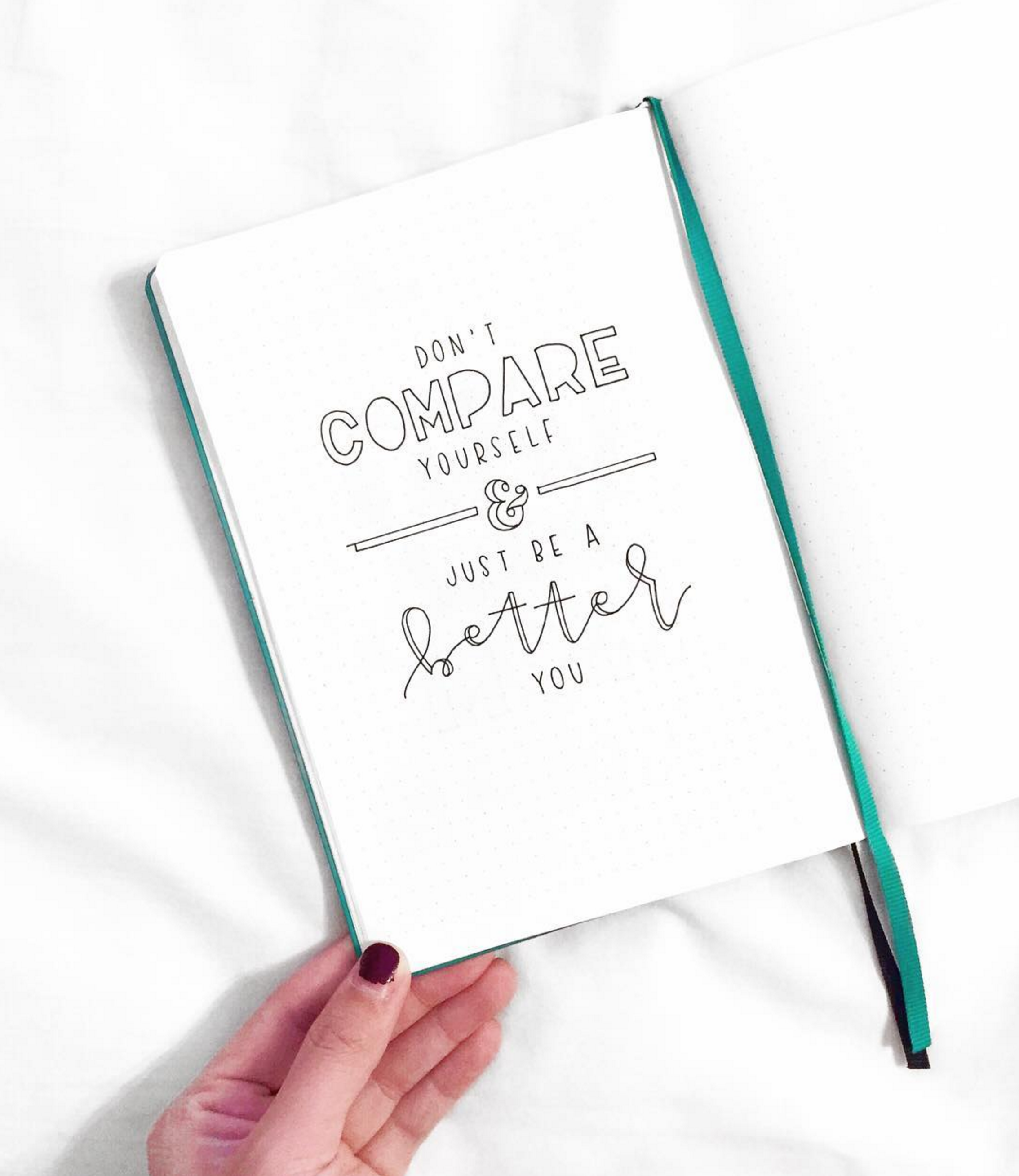An encouraging message from @luckyletters