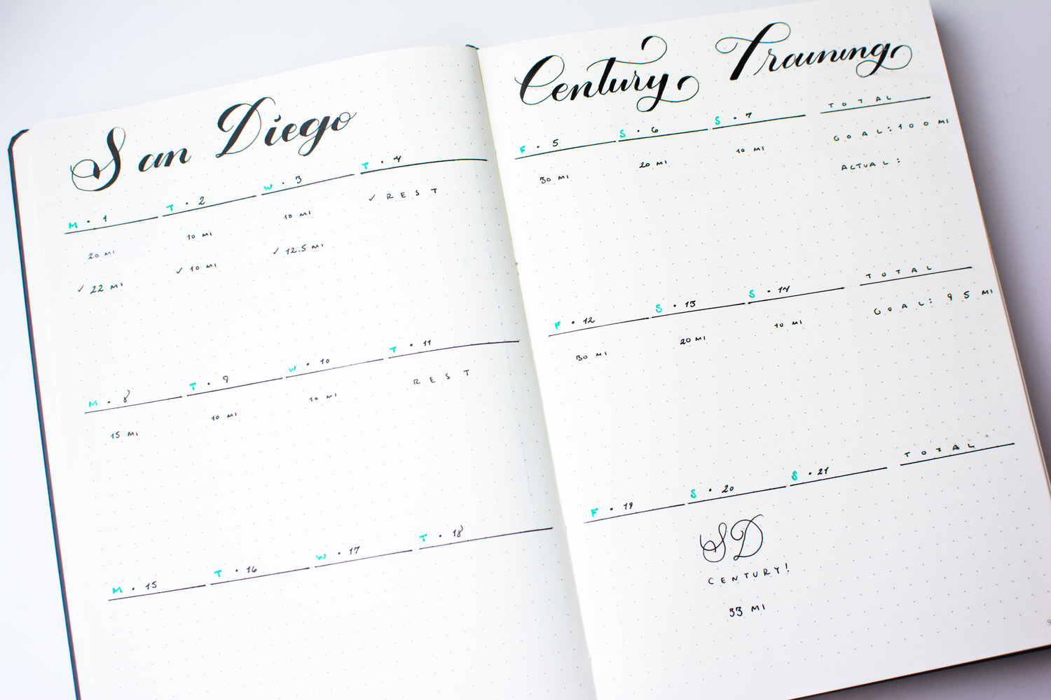 100DaysOfBulletJournalIdeas: 12 - The Pen Test Log: A simple way to figure  out which pens work with your Bullet Journal — Tiny Ray of Sunshine
