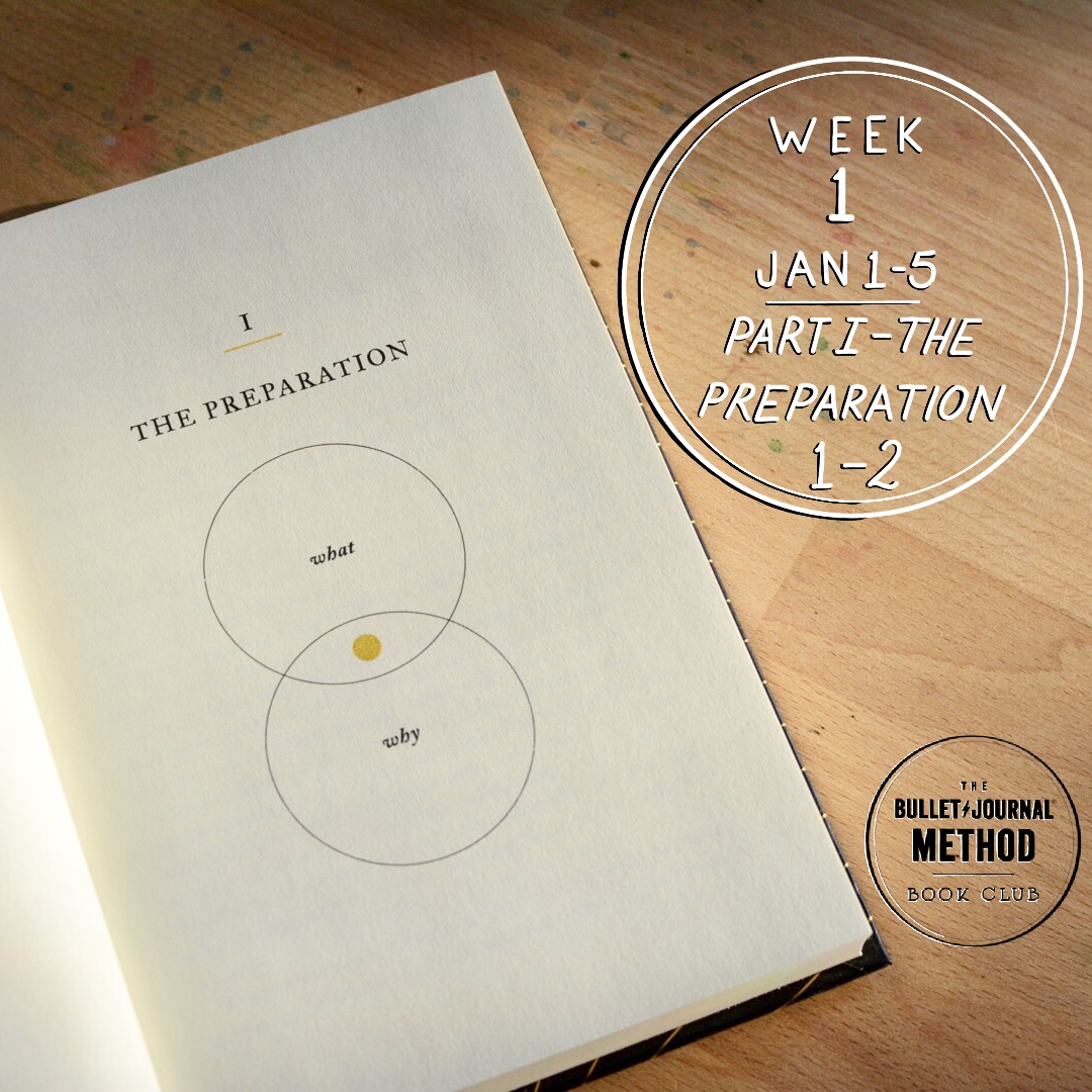 Week 1: The Preparation (The Bullet Journal Method Book Club)
