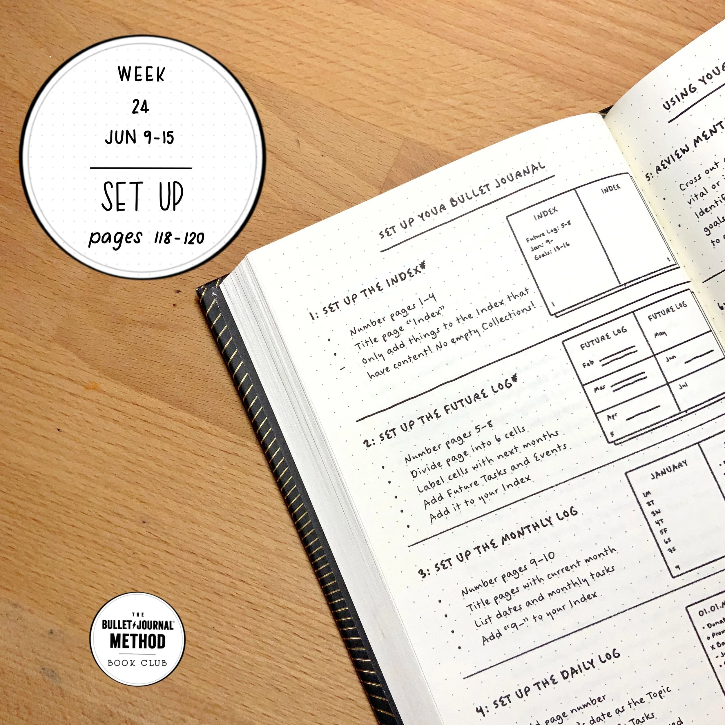 Week 24: Set Up (The Bullet Journal Method Book Club)