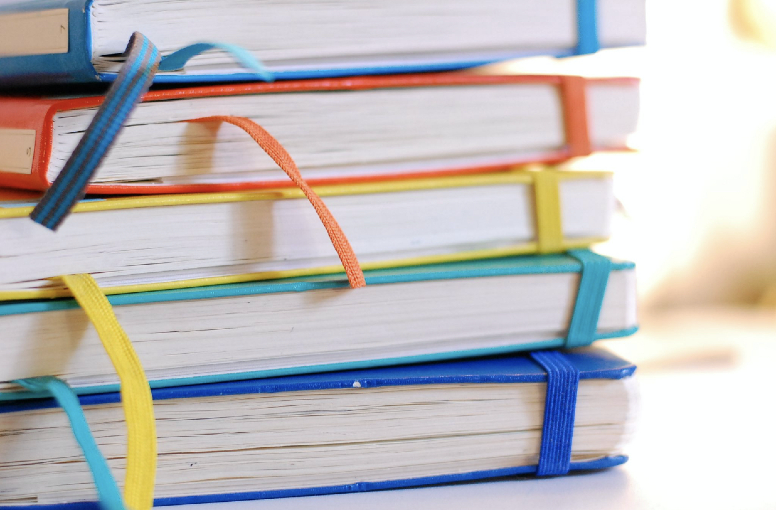 Stack of Bullet Journals