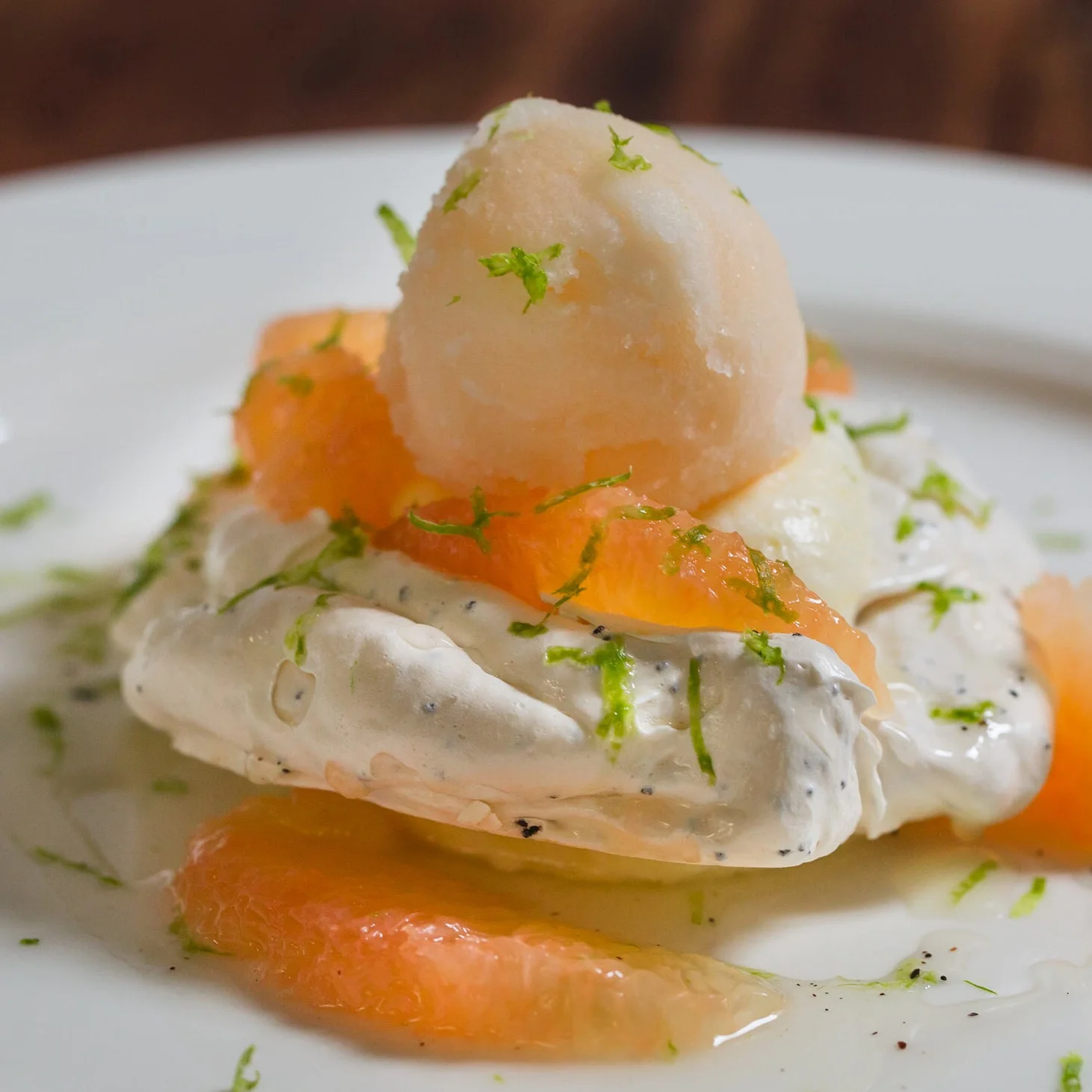 Poppyseed Pavlova
