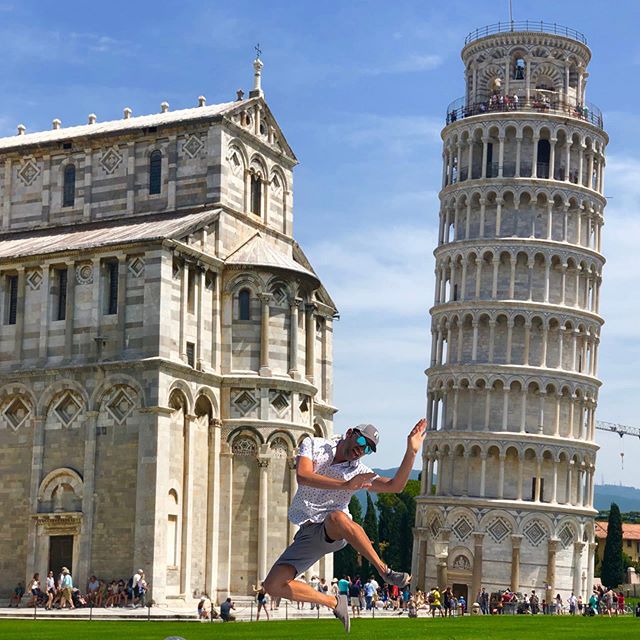 ✌️Piece of 🍕 in Pisa ✔️ 🇮🇹