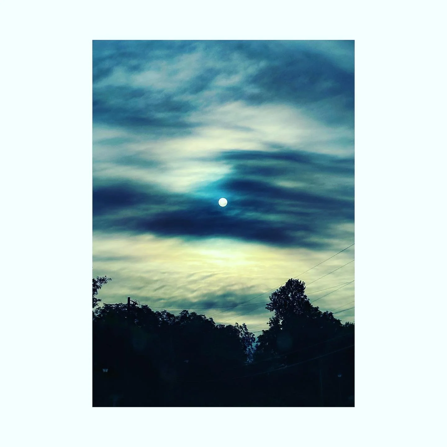 #moon #clouds #lookingforlight #always