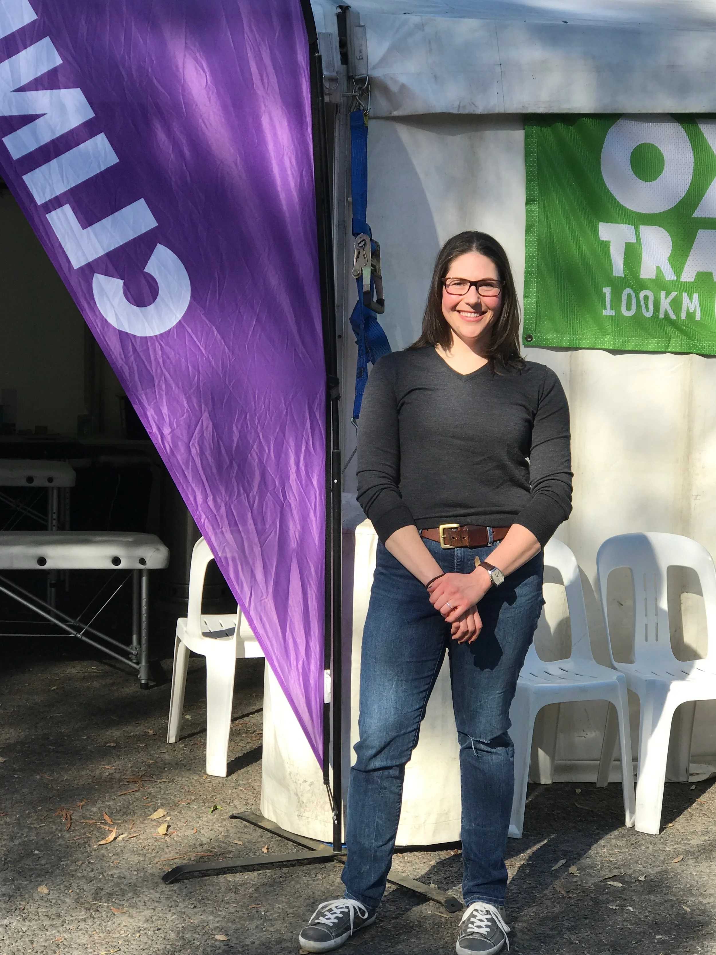Marissa is volunteering at the 2017 Oxfam Trailwalker. We want to wish all the walkers the best of luck and to stay injury free!