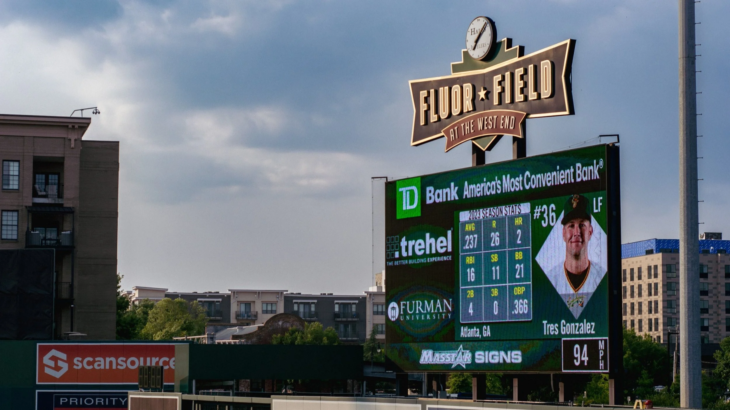 Greenville Drive Game - June 16th