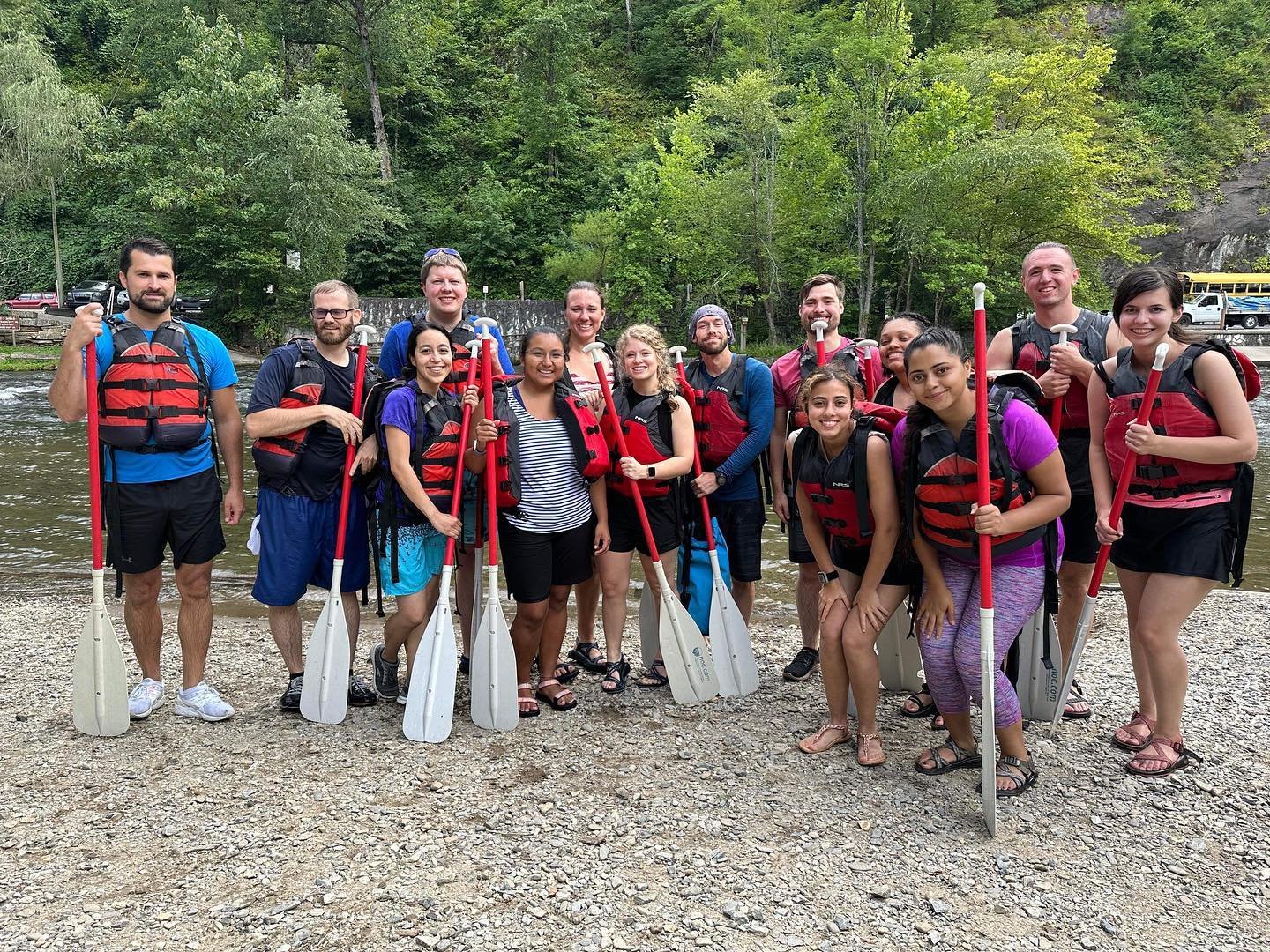 White water rafting fun! We&rsquo;re thankful for a great trip together last week. And only one person &ldquo;fell&rdquo; out - you can probably guess who 😂

#whitewaterrafting #youngadults #friendship #fellowship #morningsidegvl #morningsideyp