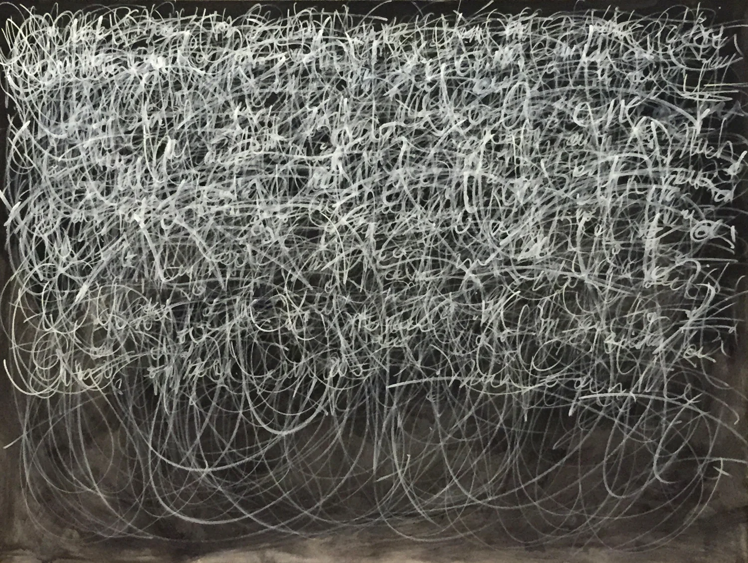 Ma // Acrylic, paint marker on a 30" x 40" cotton canvas