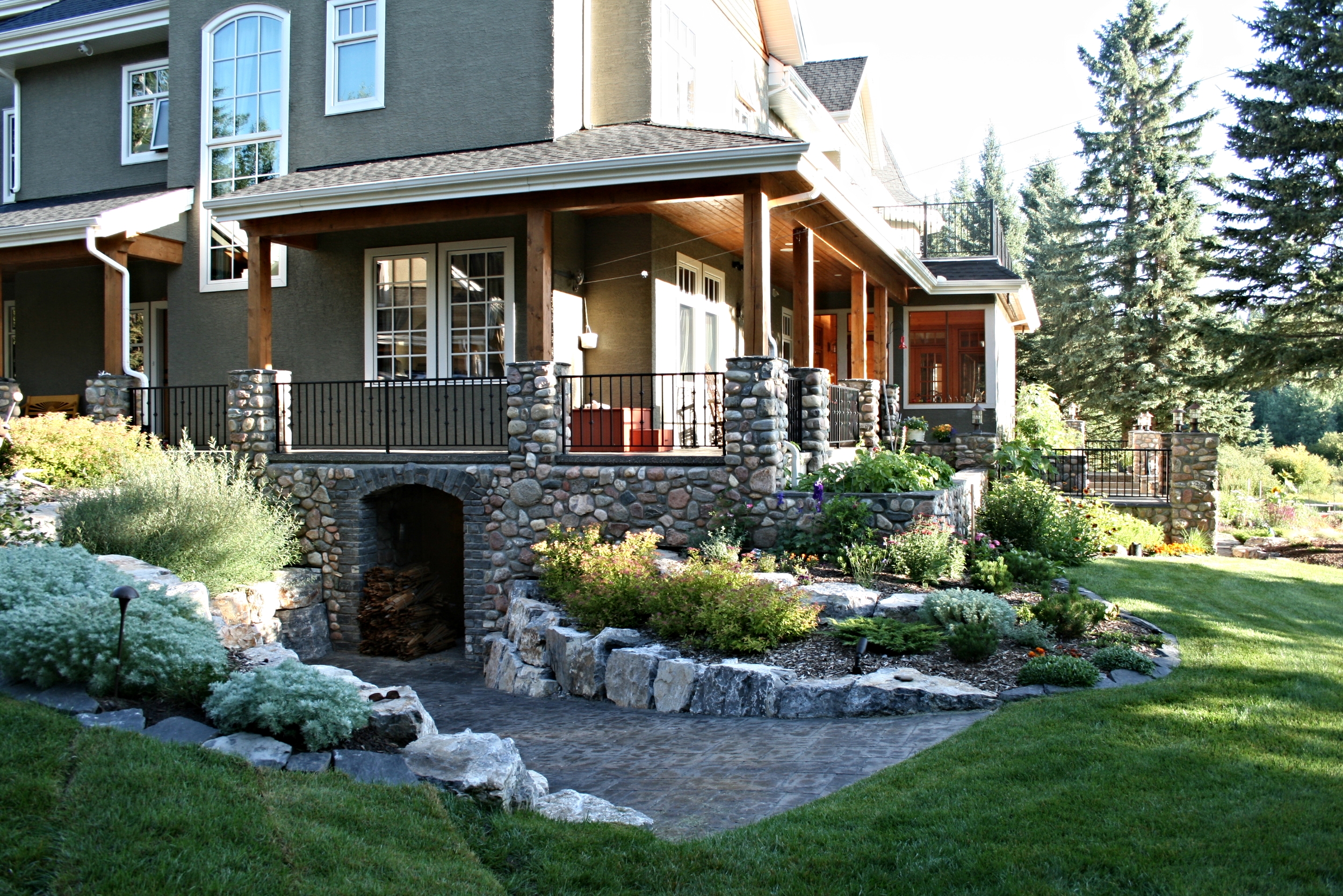 Paysagiste Leger Landscapes Restore Pavers Montreal Qc