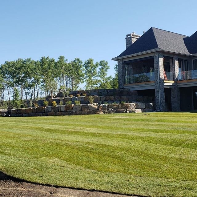 This new house in Springbank now can feel a little more like home, thanks to a complete yard development on the property.  Swipe through for all pics! &gt;&gt; Scope Projects 
Landscape Architectural Consulting Construction and Design
Phone: 1-403-94