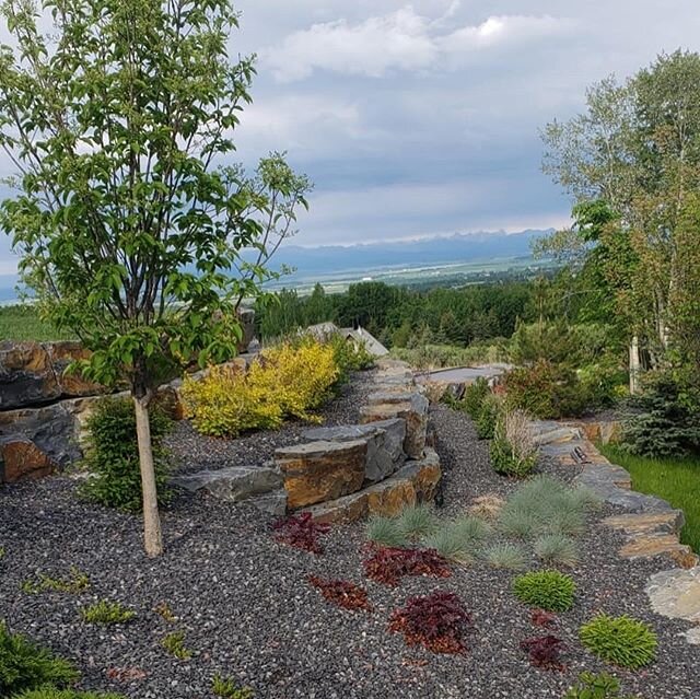 We love coming back to our old job sites to see how our plans have blossomed over the course of a year. We are back at this beautiful property in Springbank completing a few added touches. 
#landscapedesign #construction 
#springbank #alberta

Scope 