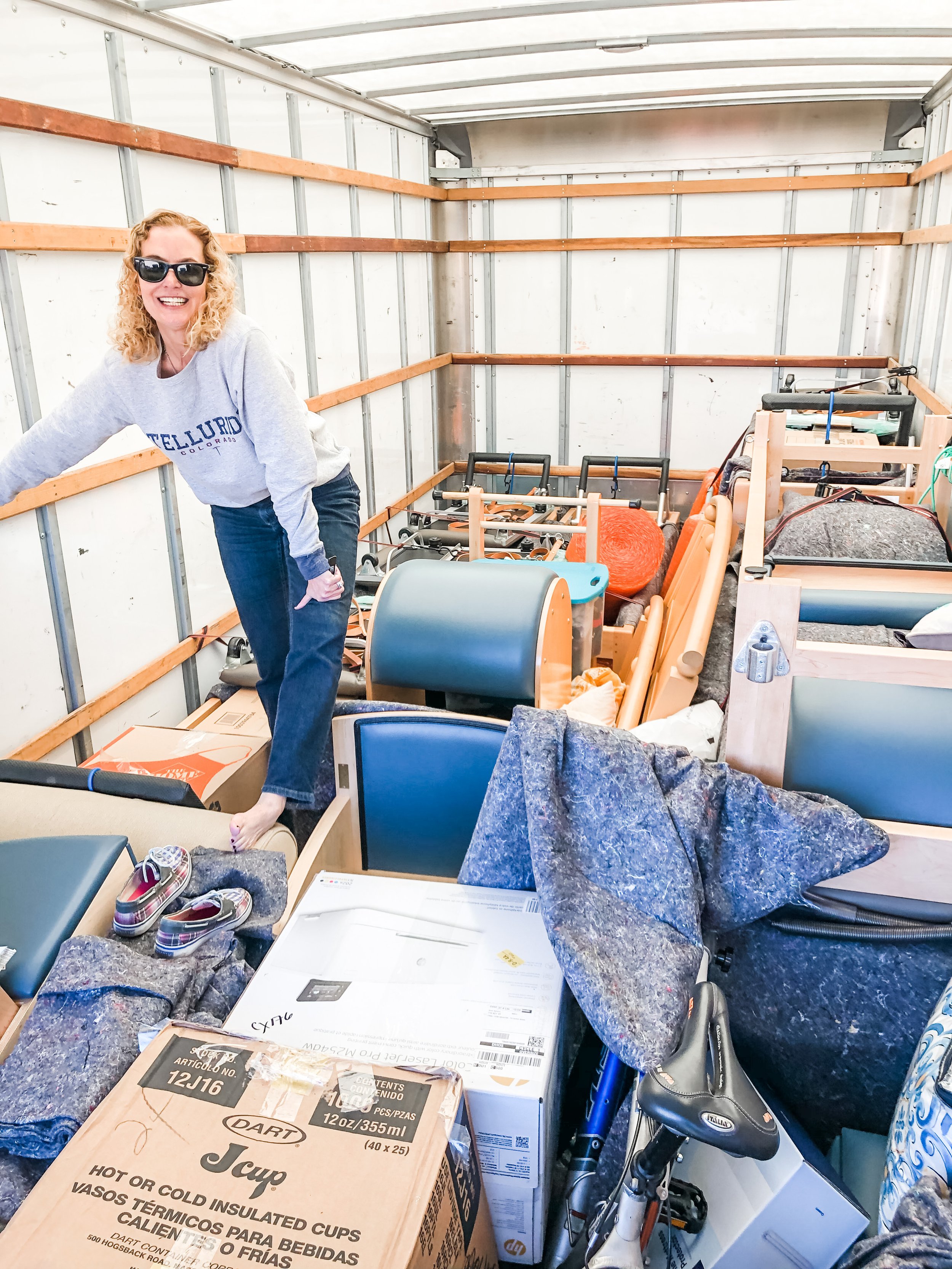 Moving a Pilates studio has many challenges just like Pilates!