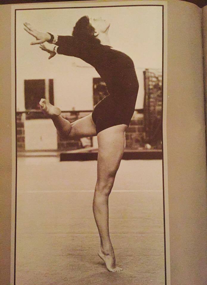 Gymnastics 1979 age 19 I have very few pictures of my years in gymnastics. Back then there just wasn't the availability for photo's like today. 