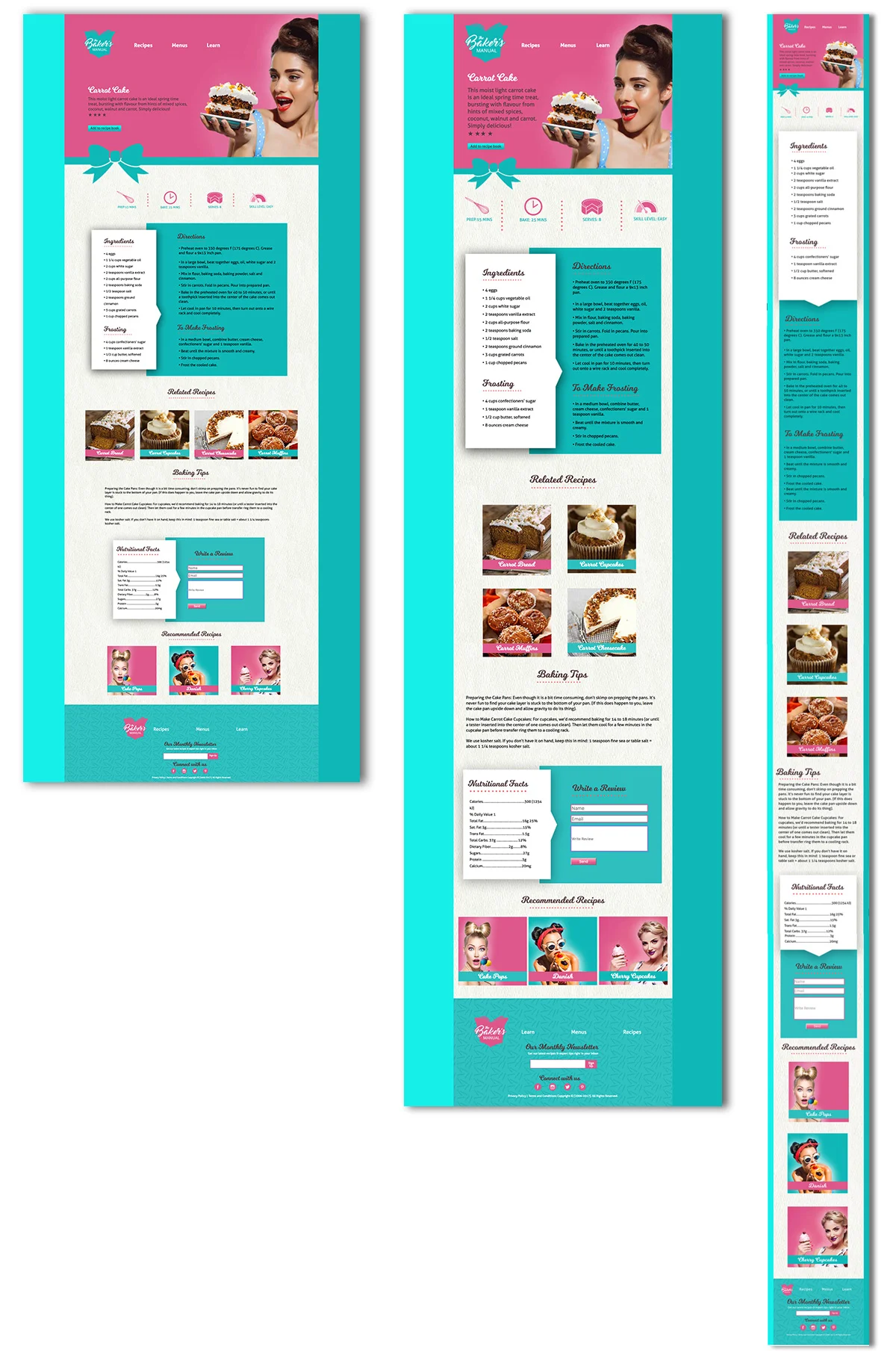 Design Process: Wireframes 