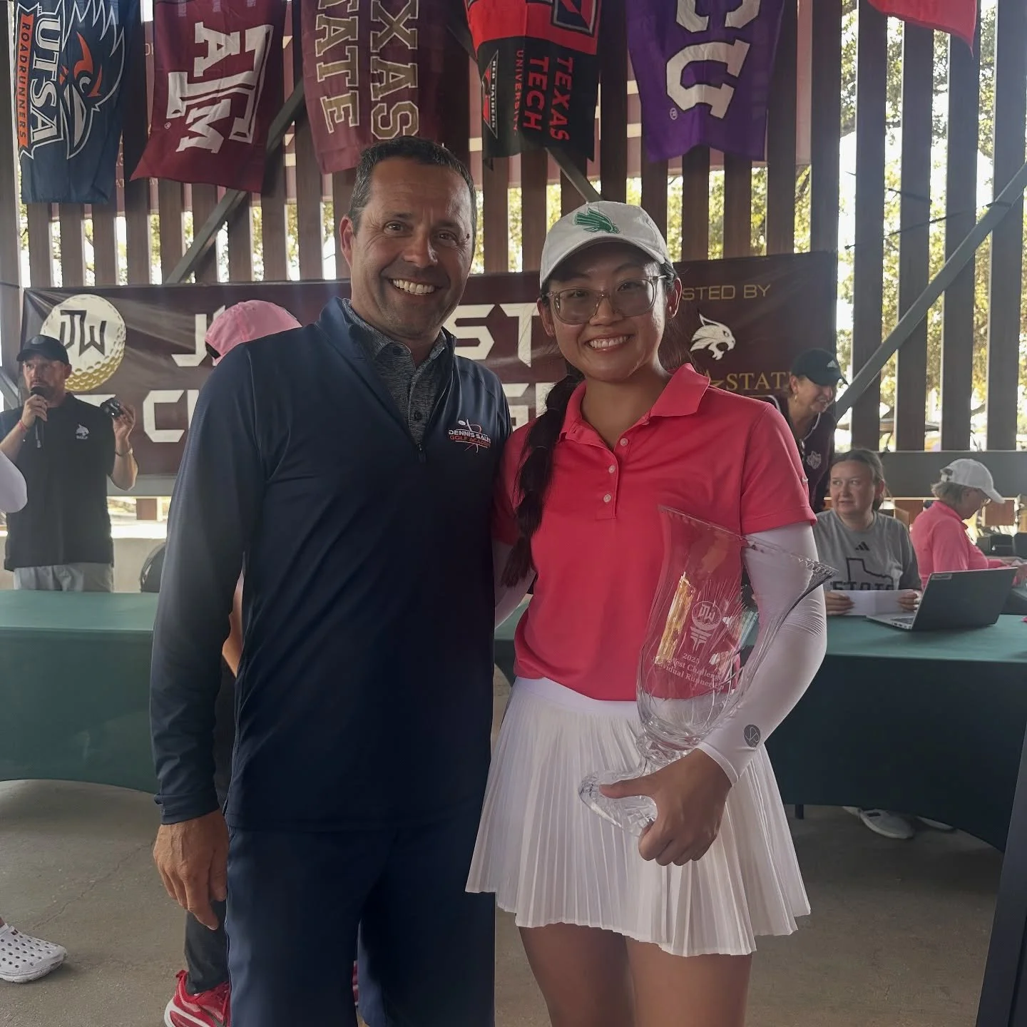 Records are made to be broken.  They inspire future generations to chase even higher goals and yesterday was proof of that!

An awesome bogey-free 8-under-par round from @mali.chant setting a new school record for the lowest single-round score. 🔥

W