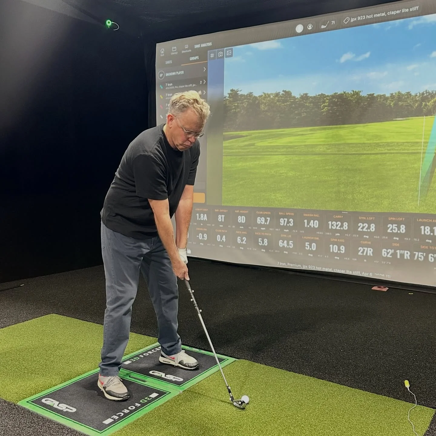 I&rsquo;ve always used @gears.sports in my club fitting process to ensure the shaft matches the player.

This time around, I had @gaspsystems Force Plates running in the background.

It got me thinking&hellip;

This all started years ago with pressur