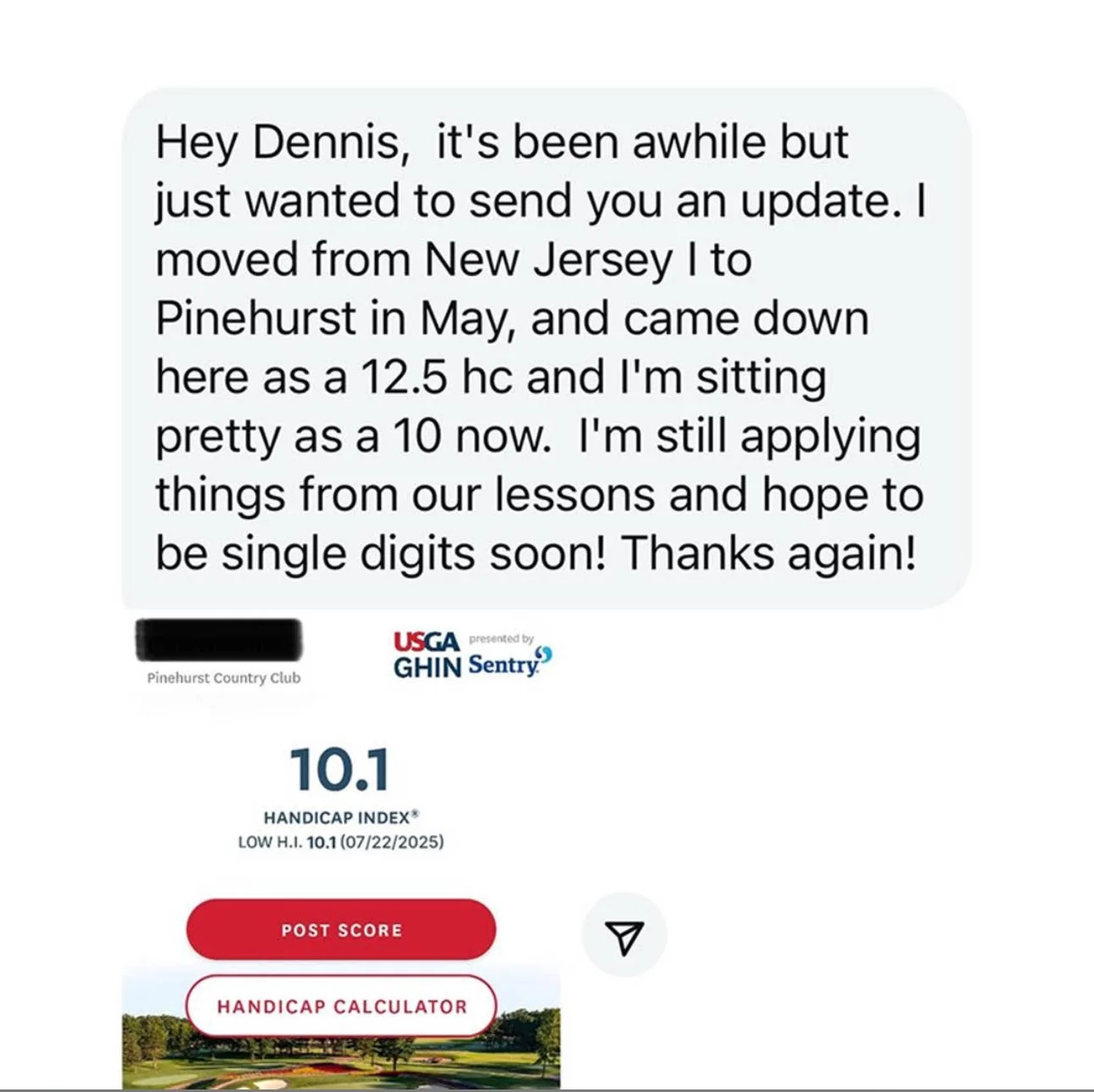 Golf Lessons in Argyle, TX: 6 Real Success Stories from Dennis Sales Golf Academy