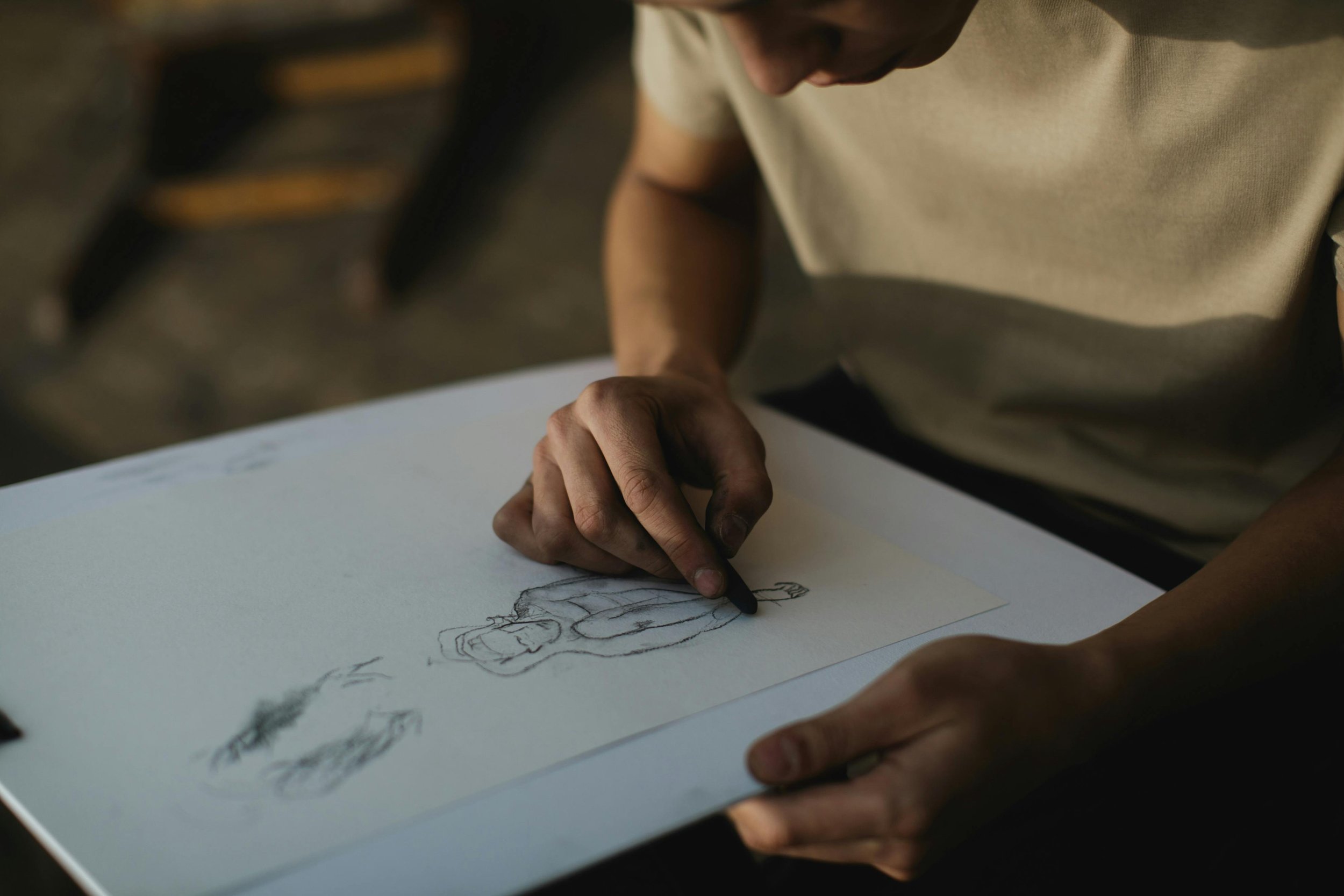 Life Drawing with Laura and James