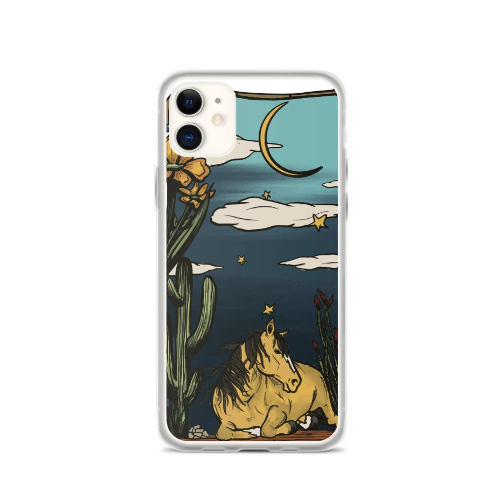 Download Palomino Moon Iphone Phone Case Copy Hand Drawn Imperfections