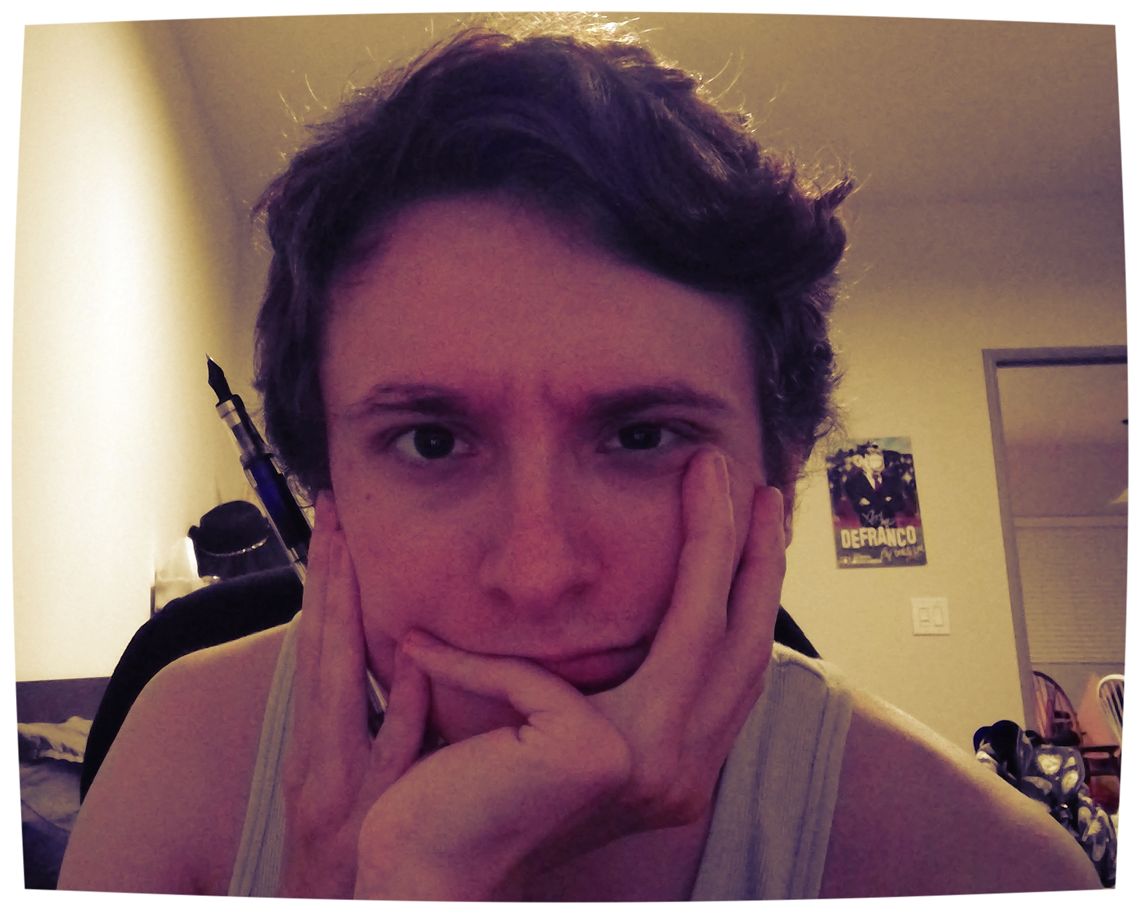 Ah yes, nothing like Pajama Evening for some good brooding.