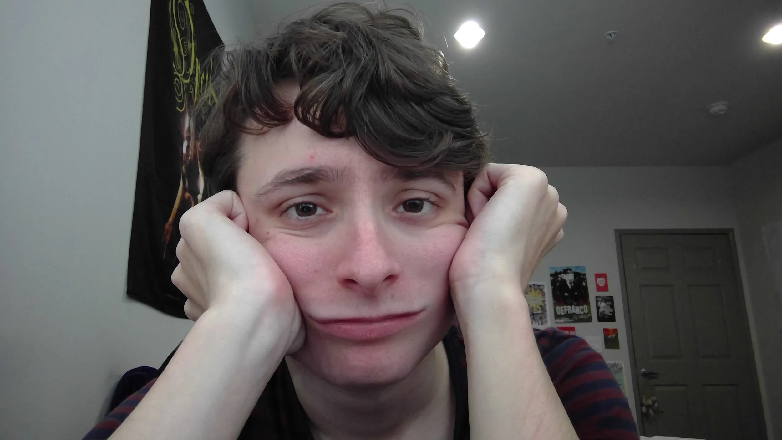 This is my anxious face