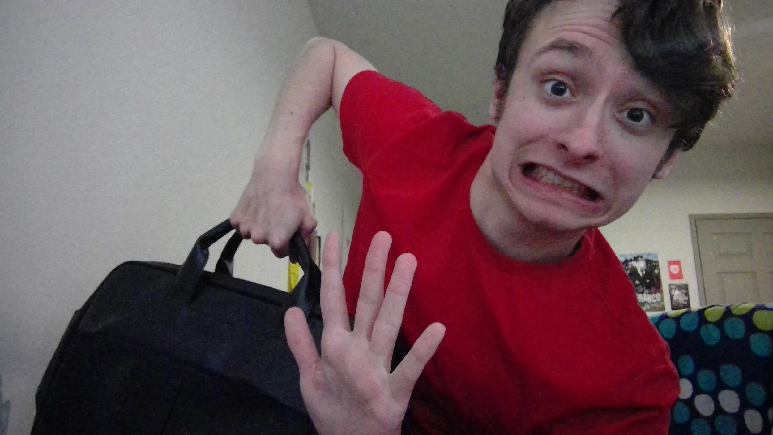 BAGS PACKED I'M OFF