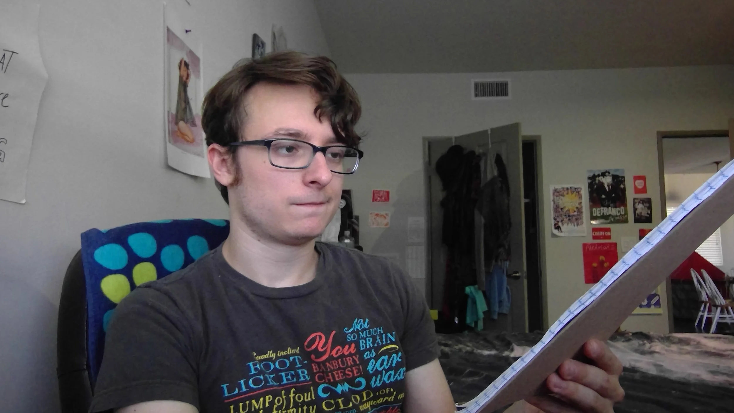I often stare at legal pads, looking forlorn