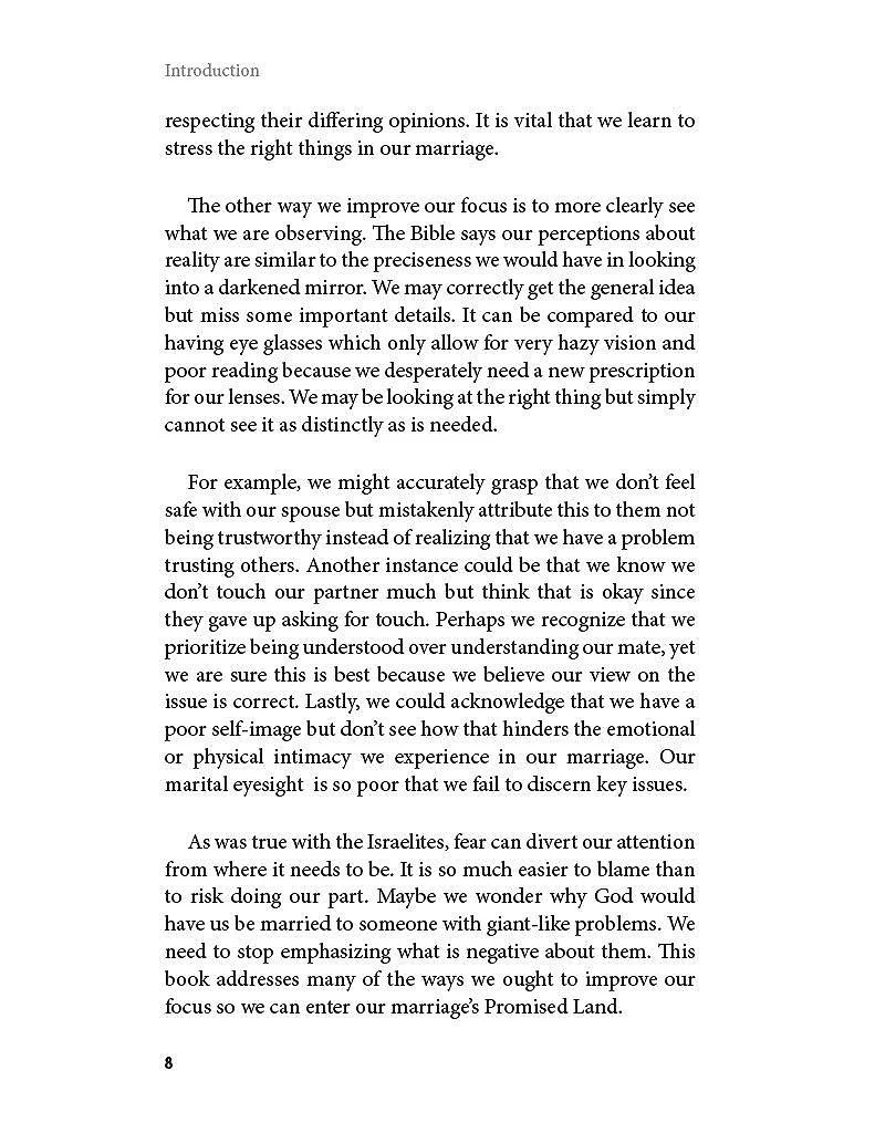 Improve Your Marriage By Improving Your Focus by Mark Avery Reed Introduction Pg 2