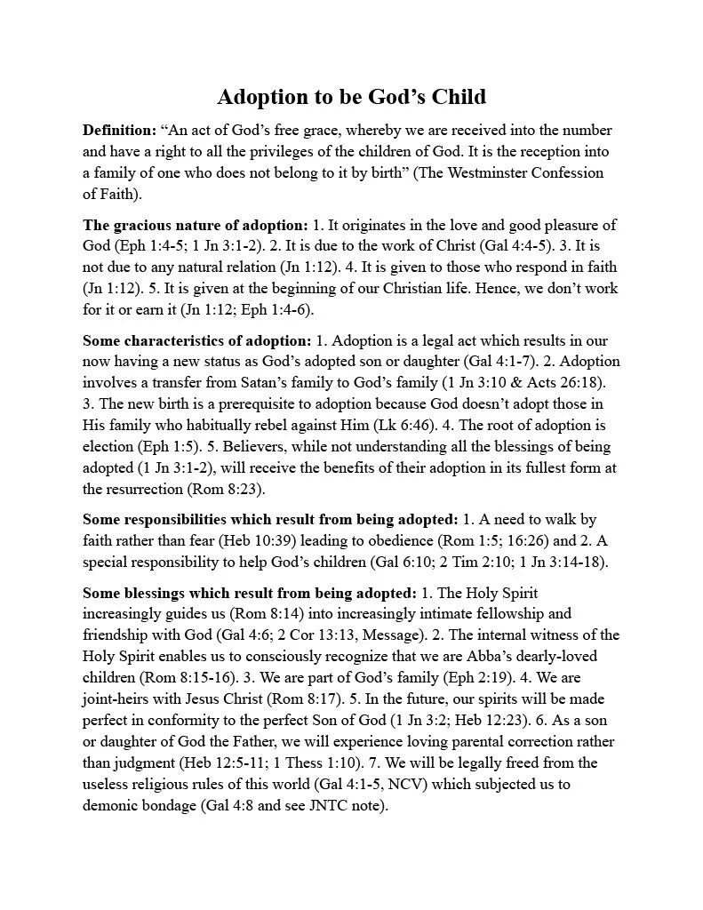 Adoption | Resource Guide