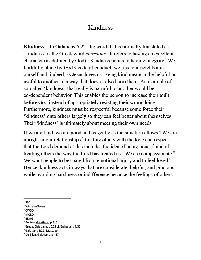 Kindness | Resource Guide