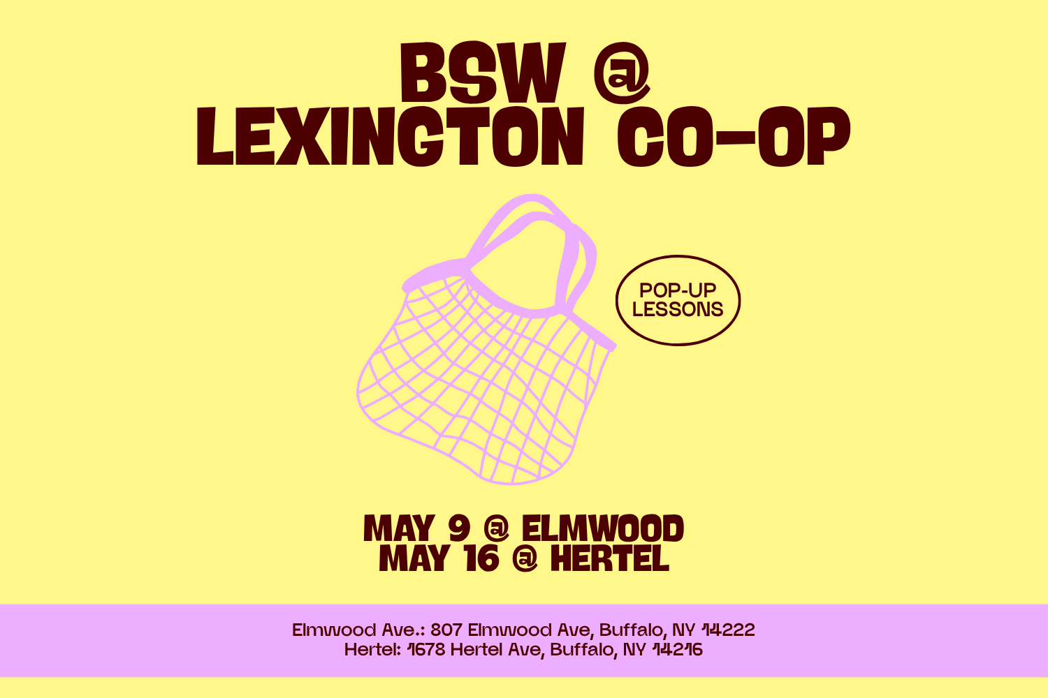 BSW @ Lexington Co-op