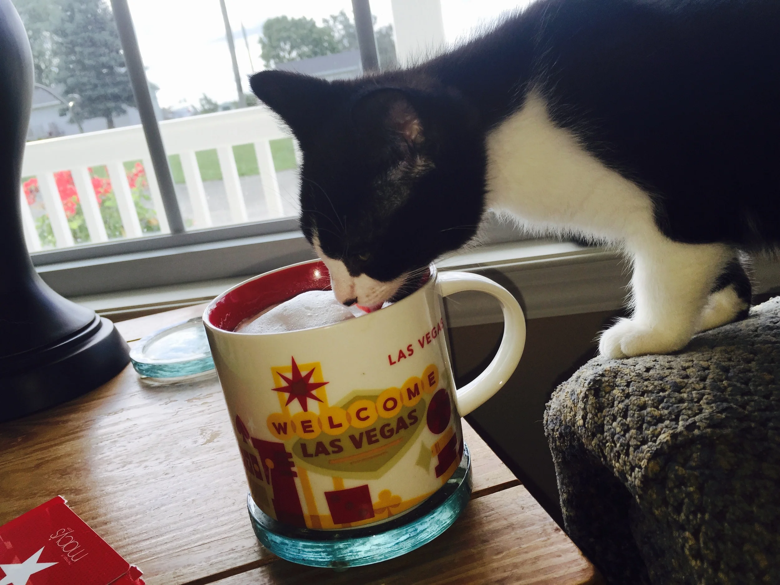 My morning latte will have no foam left!