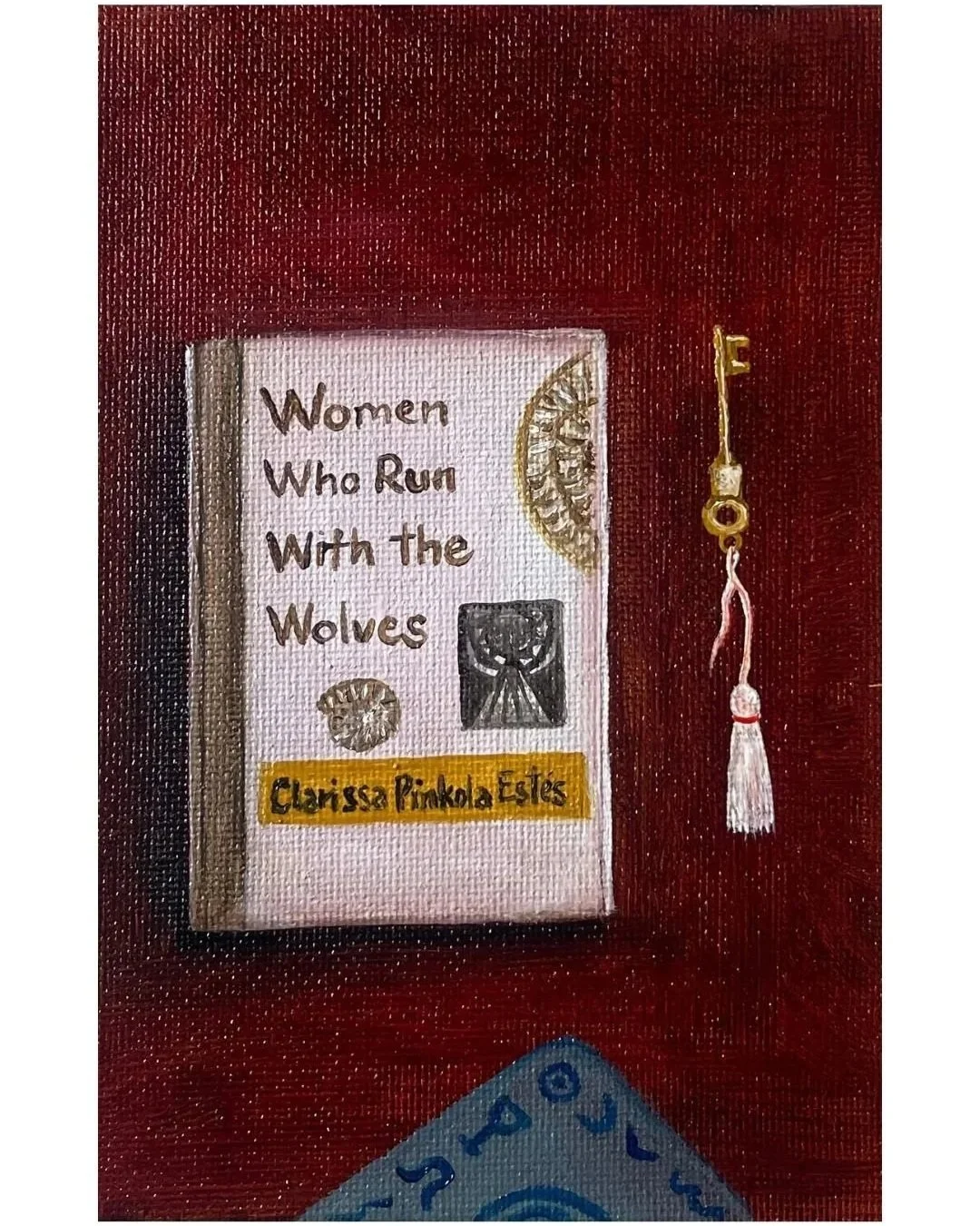 WOLVES AND KEY - SOLD