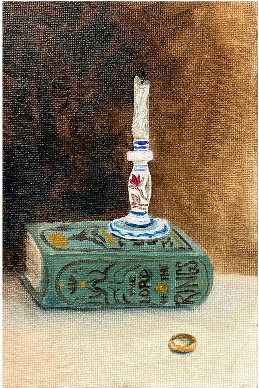 COURAGE IS FOUND IN UNLIKELY PLACES - SOLD