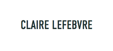 CLAIRE LEFEBVRE