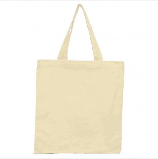 Natural - 6oz Basic Tote 15x16