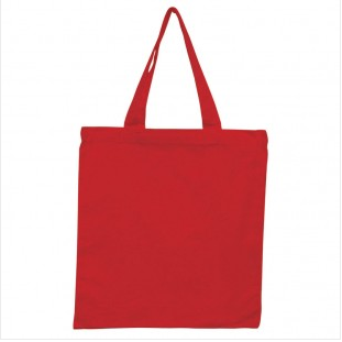 Red - 6oz Basic Tote 15x16